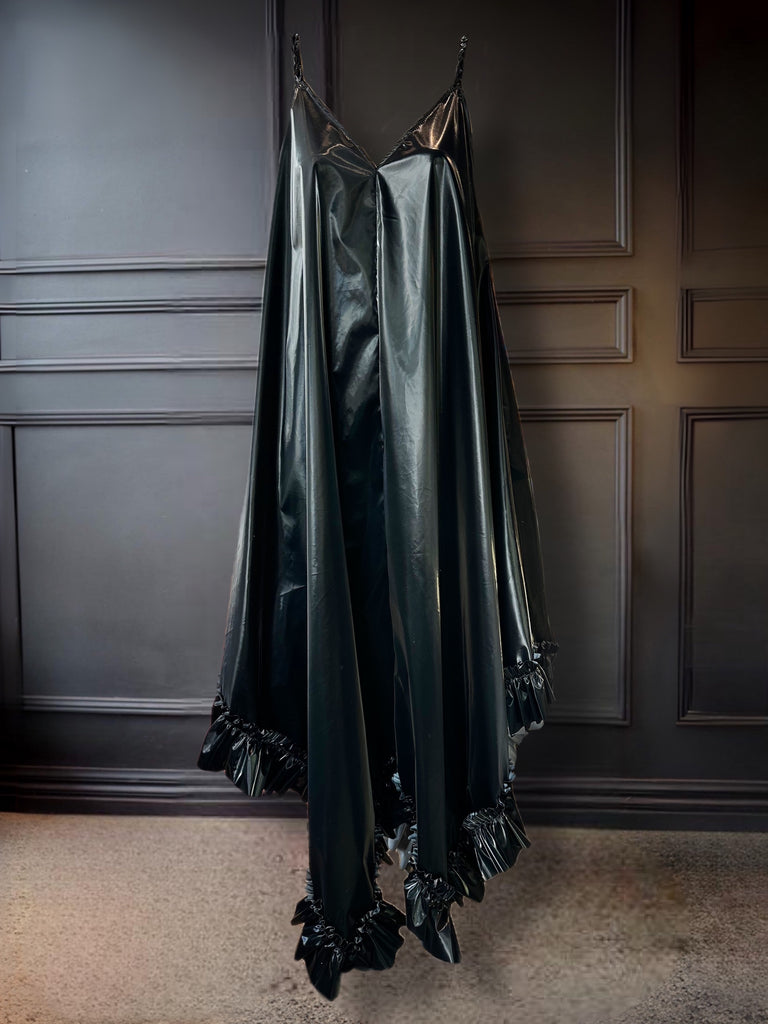 Saint Stella M Handkerchief Dress: Black