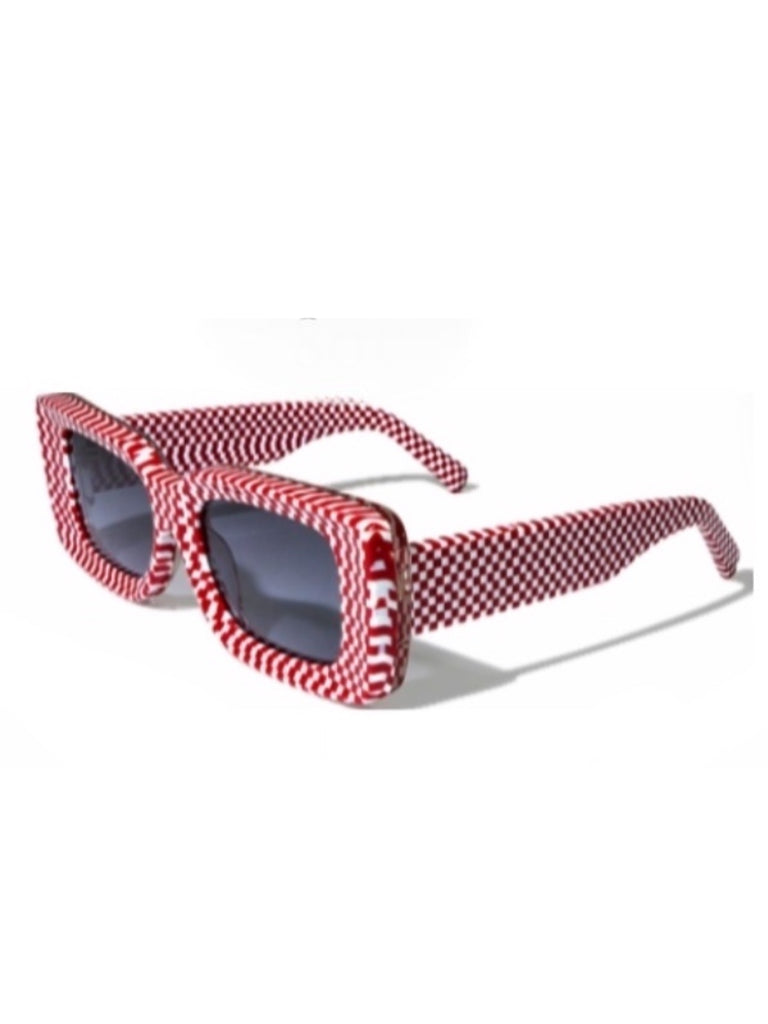 Sunglasses Saint Stella M : Carolina Red/White